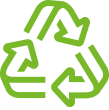 100 % recyclage